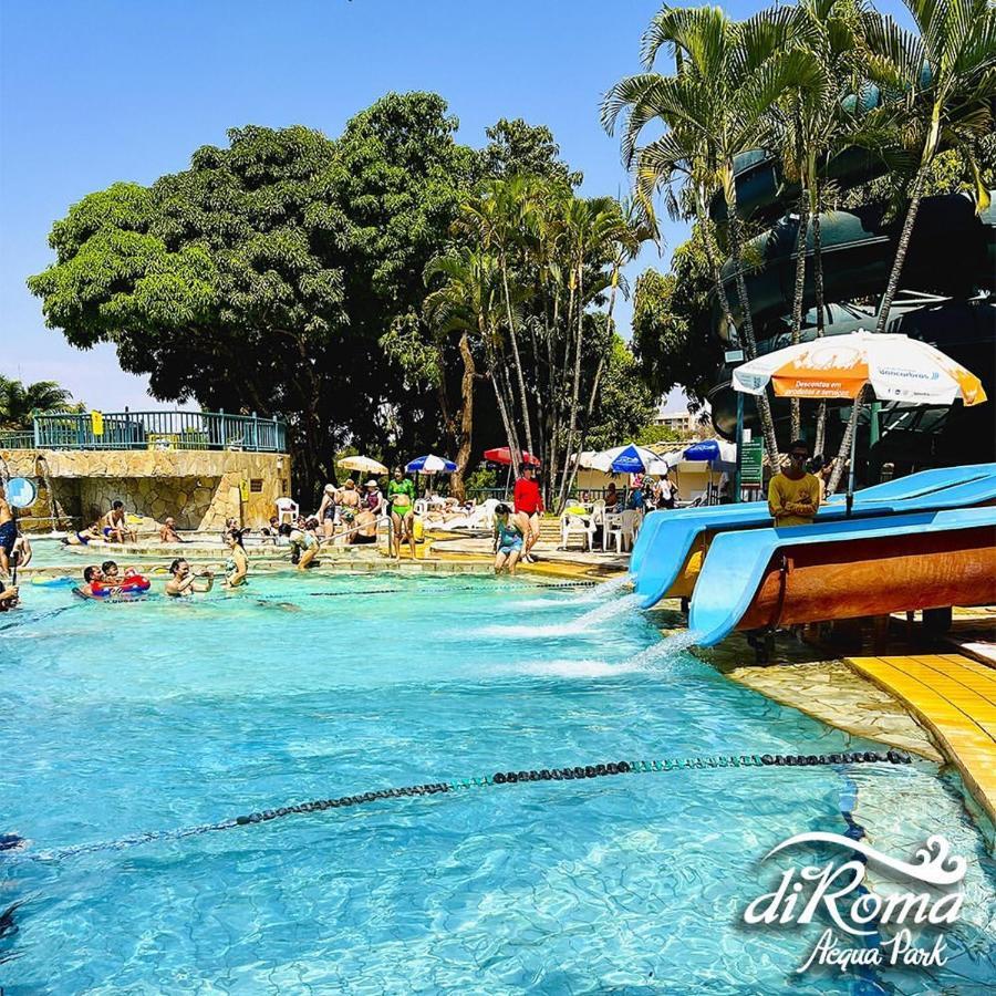 Caldas Novas - 2024 - Diroma Spazzio Acesso Ao Vulcao - Com Piscina Do Hotel 24 Horas מראה חיצוני תמונה